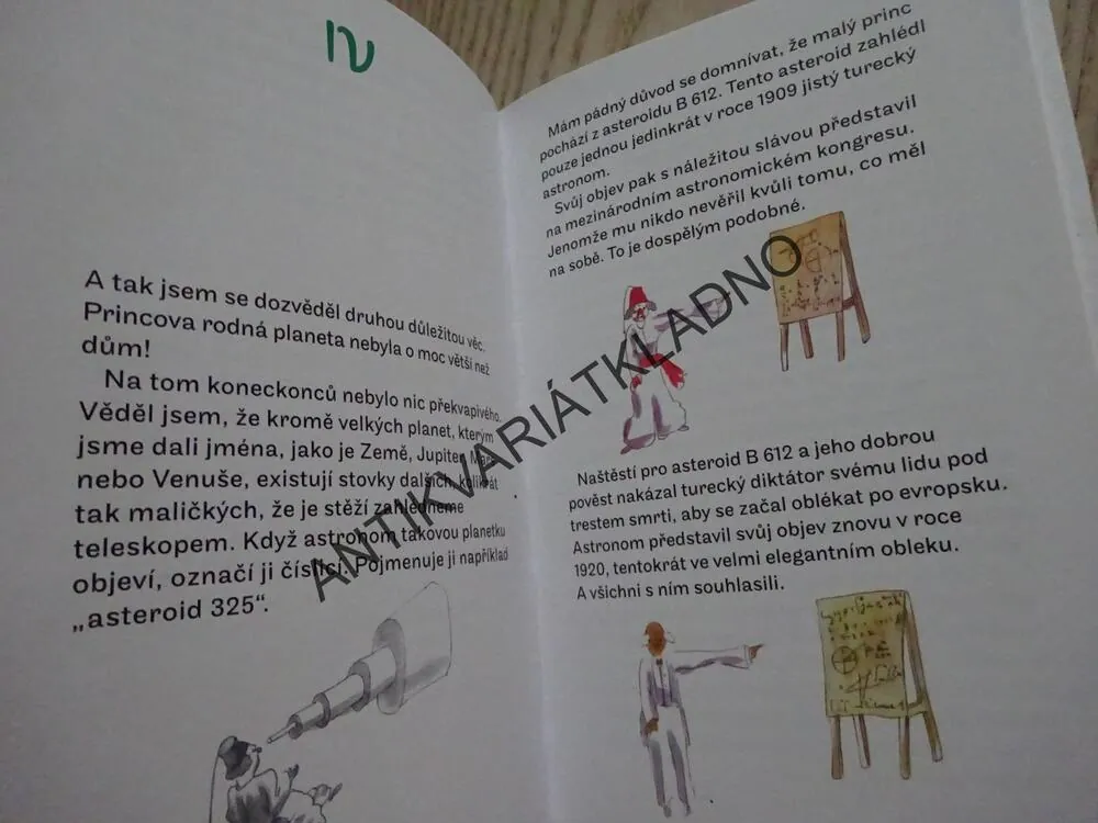 MALÝ PRINC, ANTOINE DE SAINT-EXUPÉRY, **an