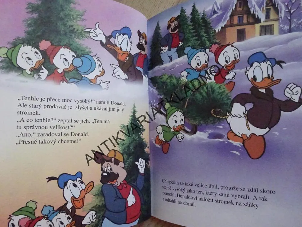 VÁNOČNÍ PŘEKVAPENÍ PRO STRÝČKA SKRBLÍKA, WALT DISNEY, **an