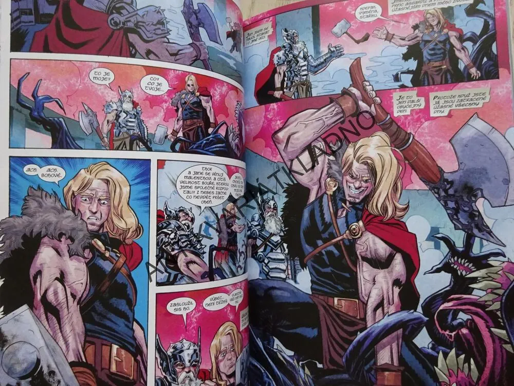 THOR, KONEC VÁLKY, KOMIKS MARVEL, **an