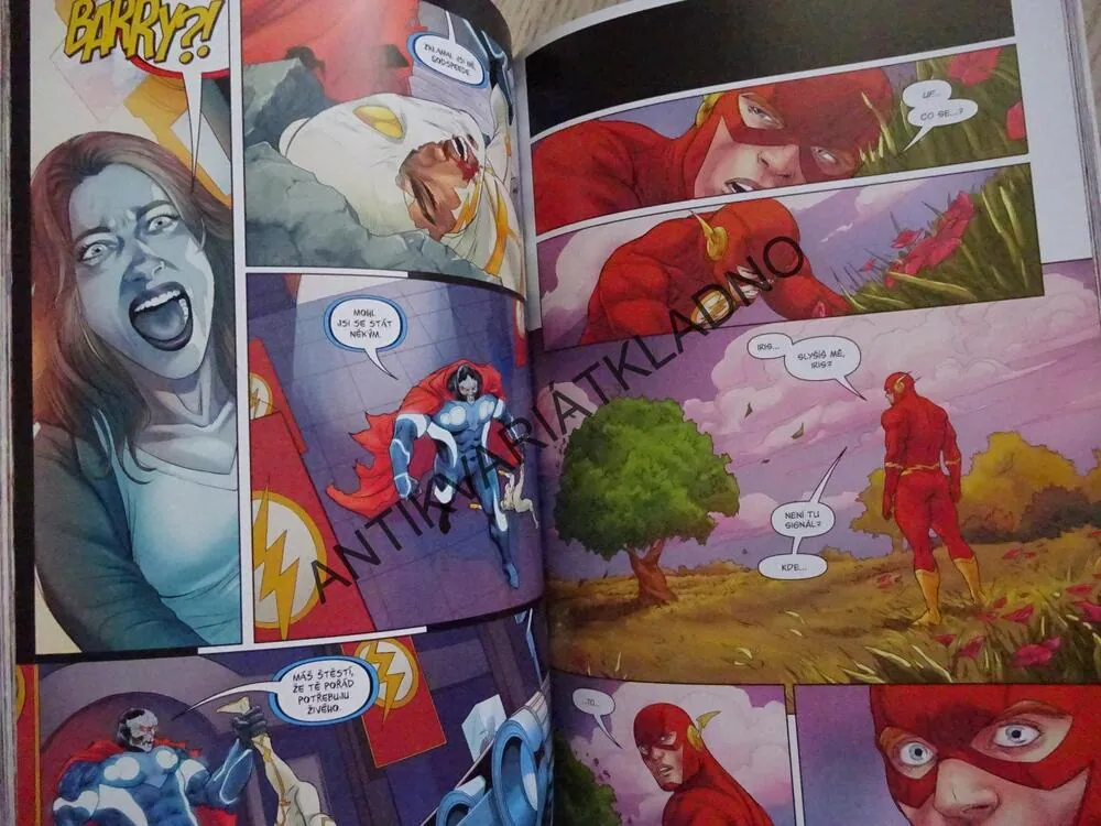 FLASH, DOBA FLASHŮ, KOMIKS DC COMICS, **an