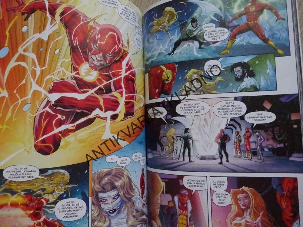 FLASH, VLÁDA RANAŘŮ, KOMIKS DC COMICS, **an