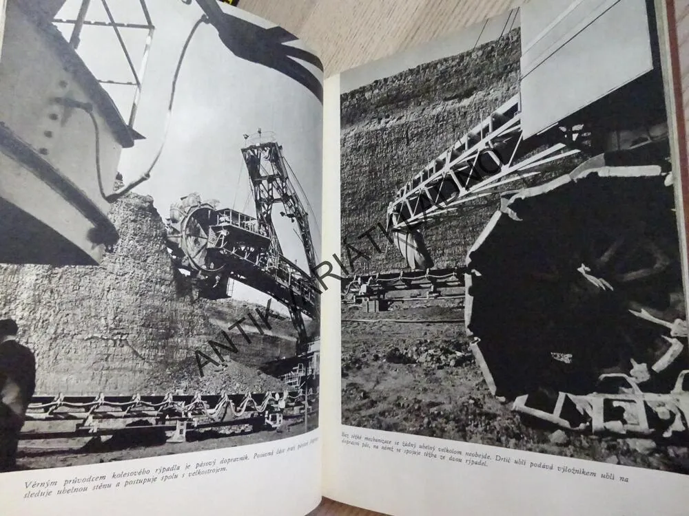SEVEROČESKÝ HNĚDOUHELNÝ REVÍR VE FOTOGRAFII, **an