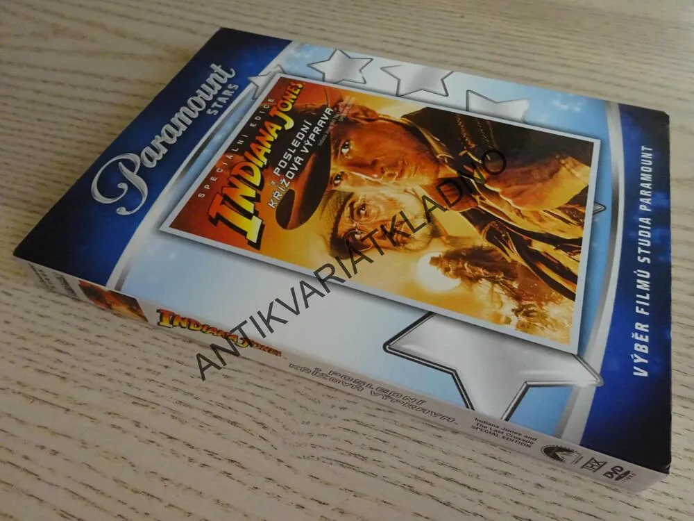 INDIANA JONES A POSLEDNÍ KŘÍŽOVÁ VÝPRAVA, DVD FILM