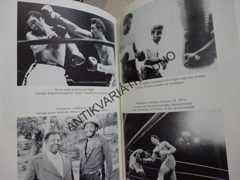 GEORGE FOREMAN, AUTOBIOGRAPHY, ANGLICKY, BOX, BOXER, **an