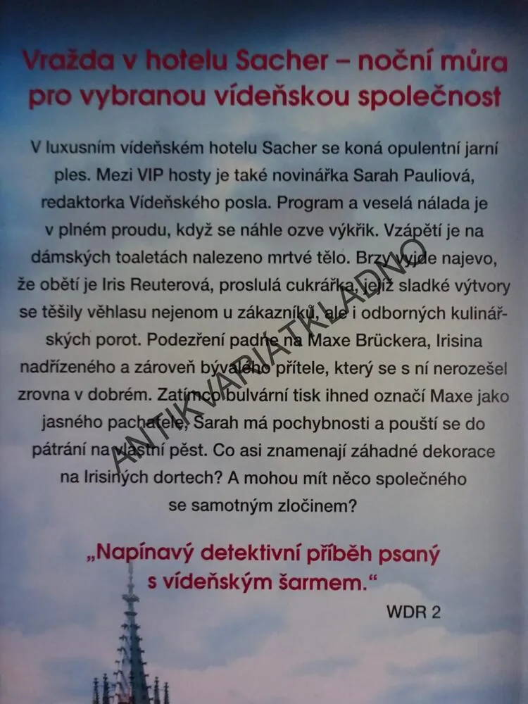 VRAŽDA V HOTELU SACHER, BEATE MAXIAN, **an