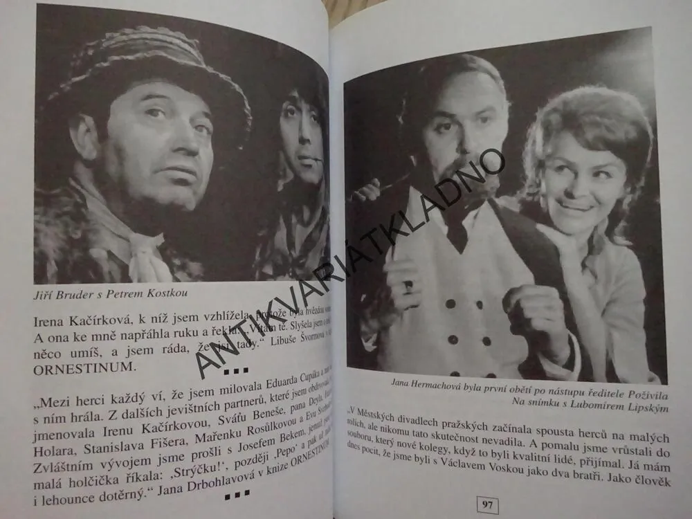 HVĚZDA, KTERÁ SE PŘÍLIŠ NEHODILA, IRENA KAČÍRKOVÁ, LADISLAV CHMIEL, **an