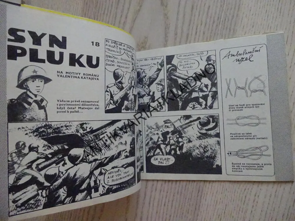 OHNÍČEK 13/1975, KOMIKS, NEPRAKTA, SEKORA, BURIAN