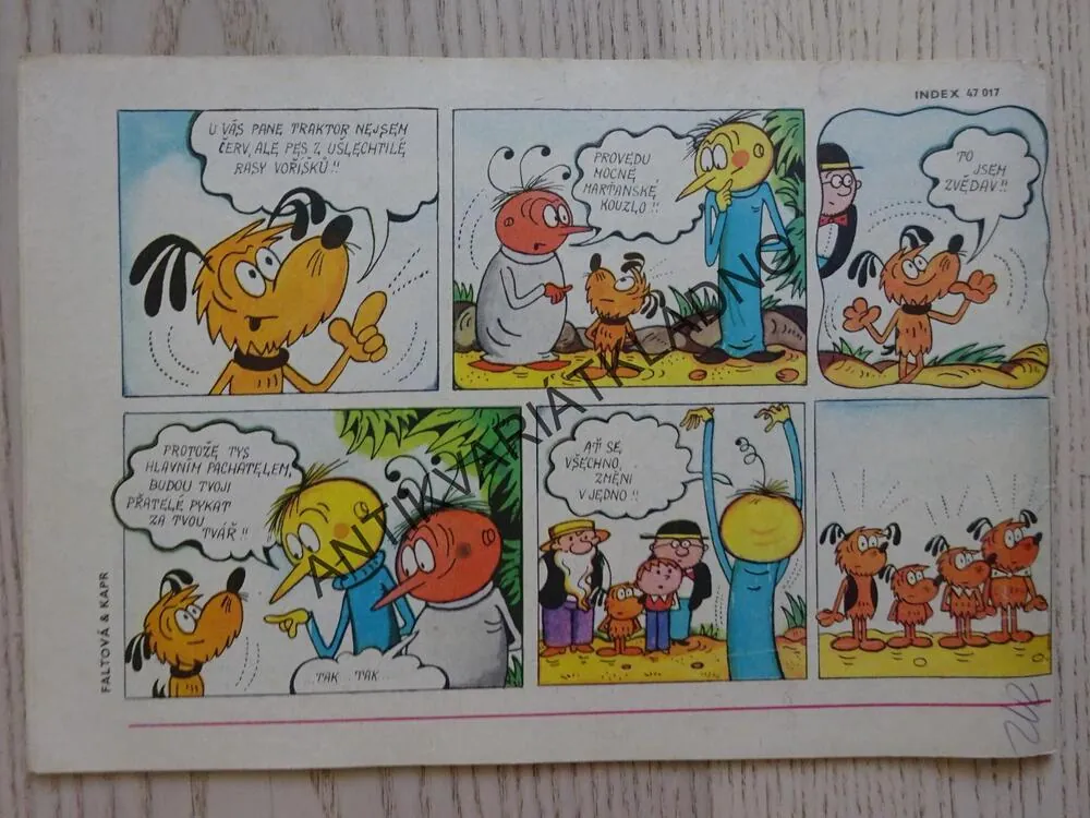 OHNÍČEK 18/1976, KOMIKS, NEPRAKTA, SEKORA, BURIAN