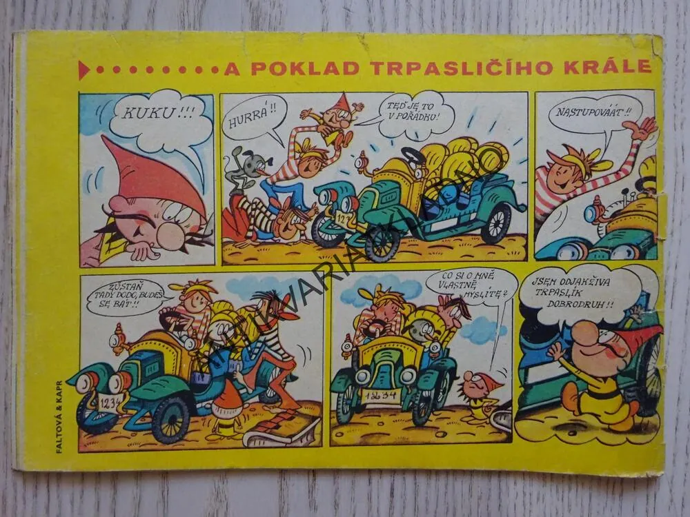 OHNÍČEK 23/1973, KOMIKS, NEPRAKTA, SEKORA, BURIAN