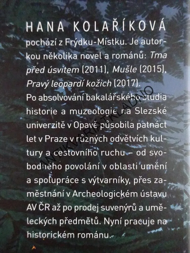 NA KONCI SVĚTA, HANA KOLAŘÍKOVÁ, **an