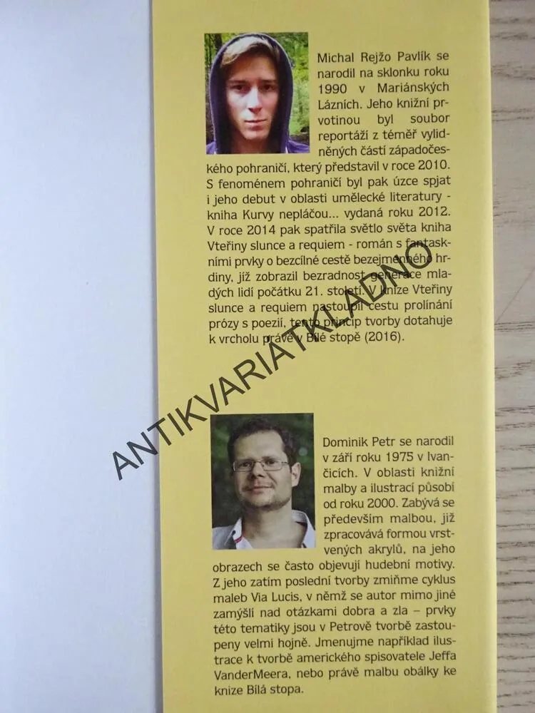 BÍLÁ STOPA, MICHAL REJŽO PAVLÍK, **an