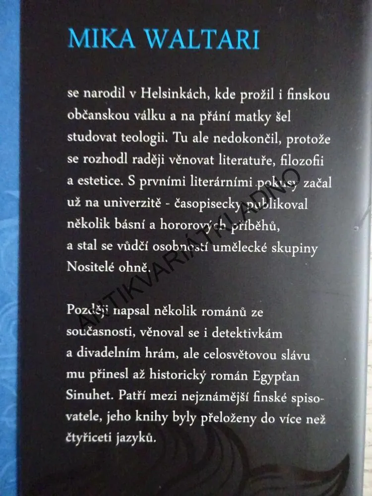 VELKÁ ILUZE, MIKA WALTARI