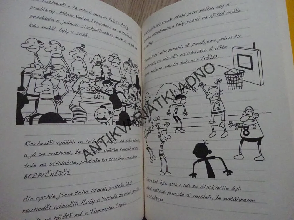 DENÍK MALÉHO POSEROUTKY, 16, VELKÁ ŠANCE, JEFF KINNEY, **an