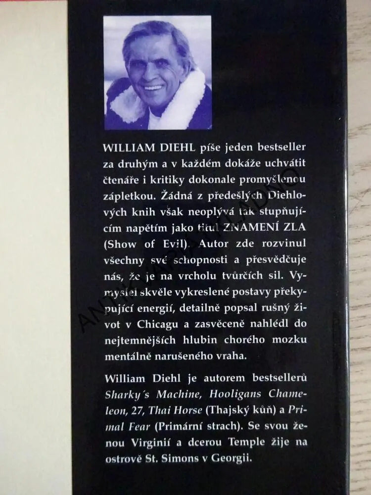 ZNAMENÍ ZLA, WILLIAM DIEHL, **an
