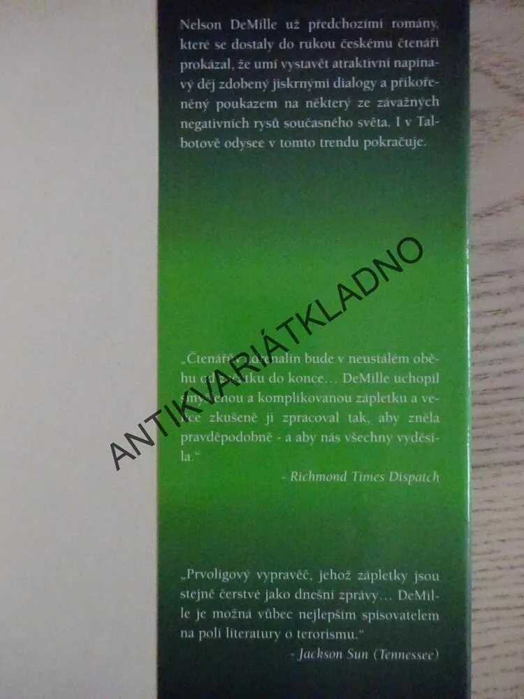TALBOTOVA ODYSEA, NELSON DEMILLE, **an