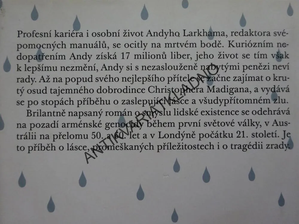 DĚDICTVÍ, NICHOLAS SHAKESPEARE, **an