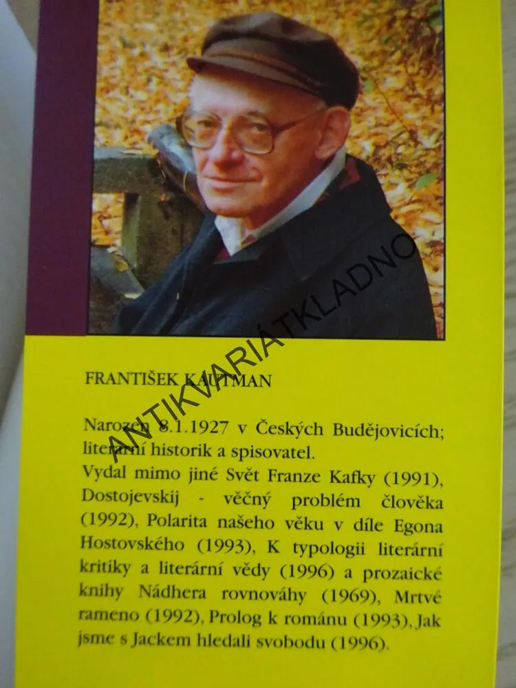 ROMÁN PRO TEBE, FRANTIŠEK KAUTMAN, **an