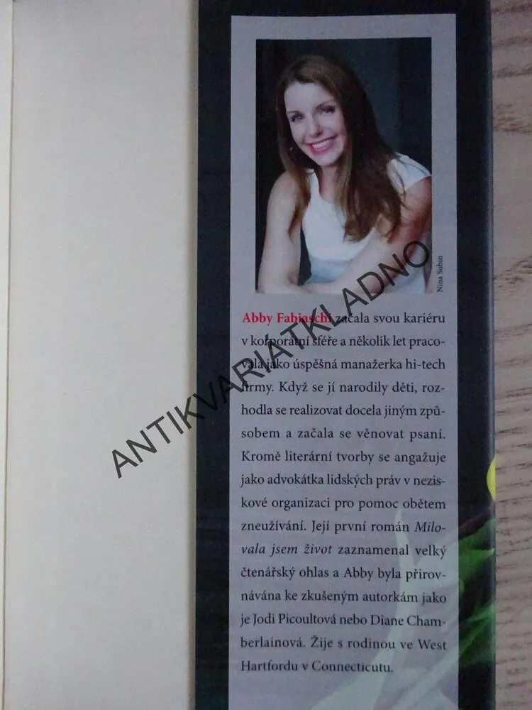 MILOVALA JSEM ŽIVOT, ABBY FABIASCHI, **an