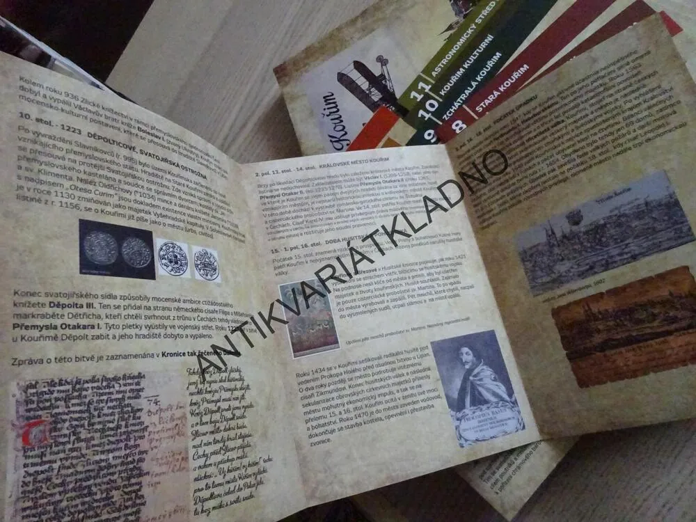 KOUŘIM, SEŠÍTKY Z HISTORIE, **an
