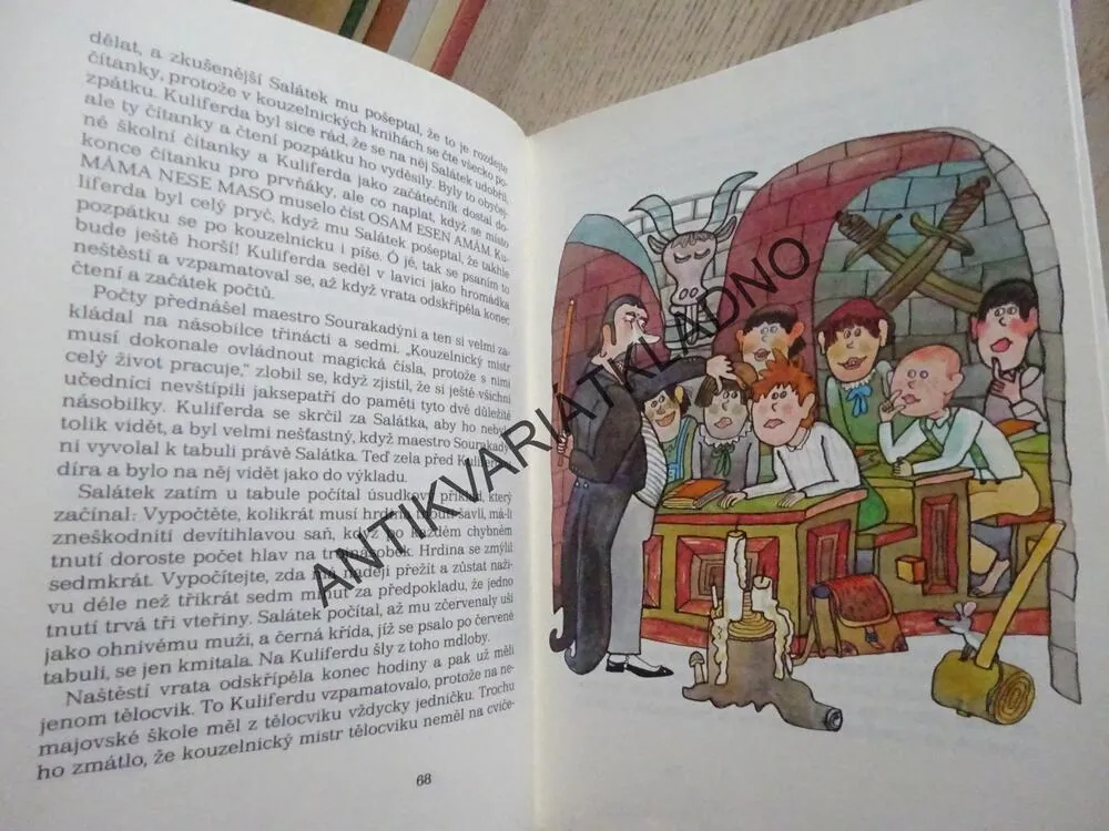 O HEŘMÁNKOVÉ VÍLE A ČARODĚJNICKÉM UČEDNÍKU, MARIE KUBÁTOVÁ, MILOSLAV JÁGR, **an