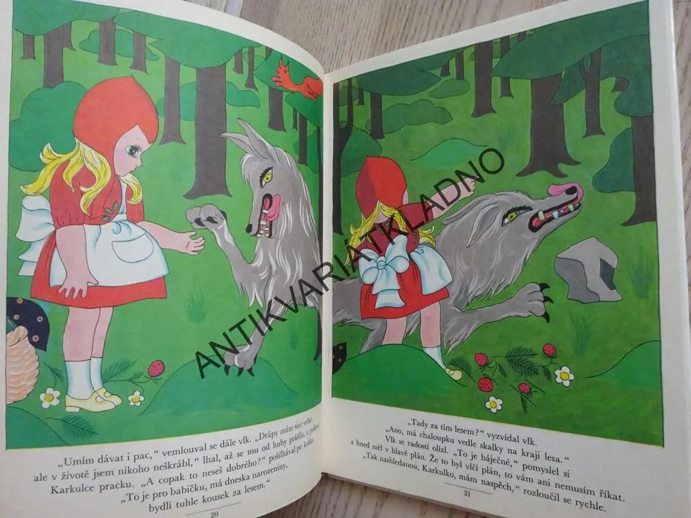 ČERVENÁ KARKULKA, JITKA NOVÁKOVÁ, JAN SUCHL, **an