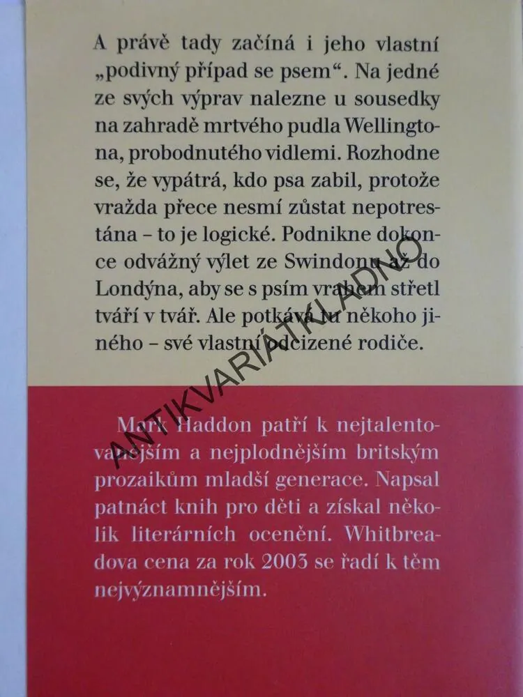 PODIVNÝ PŘÍPAD SE PSEM, MARK HADDON, **an
