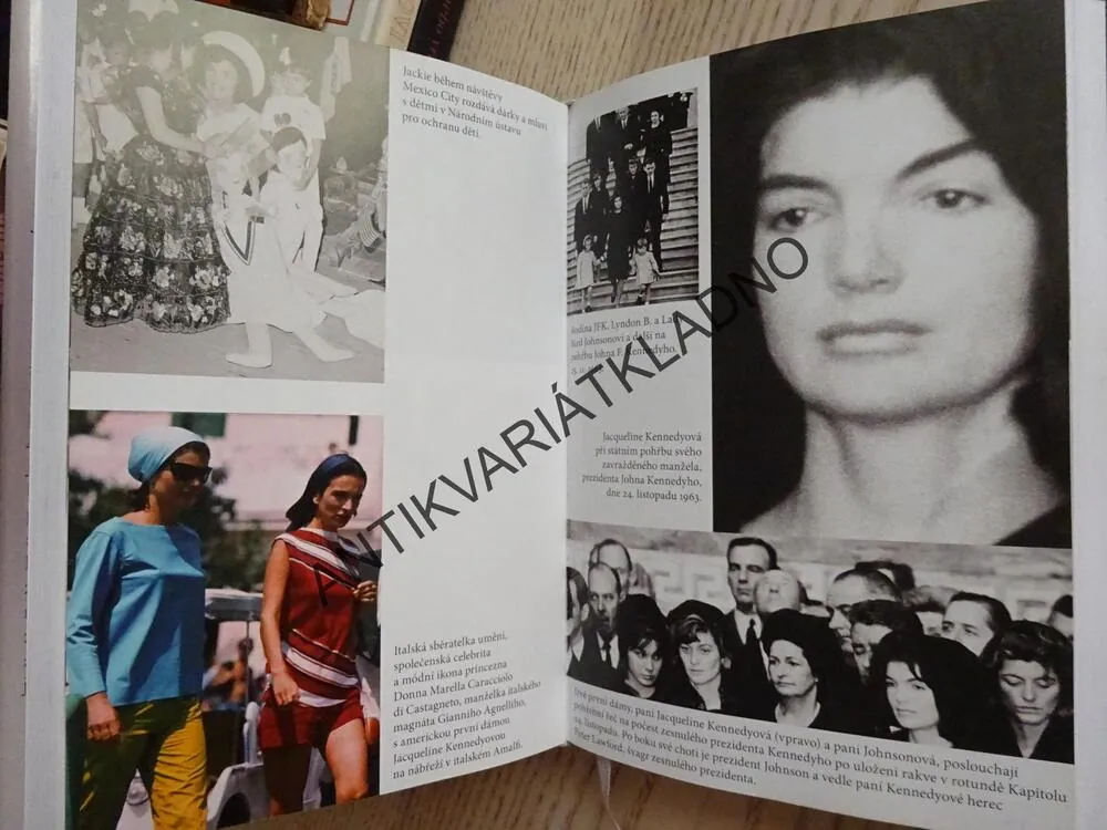 NEZNÁMÝ PŘÍBĚH, JACQUELINE BOUVIEROVÁ KENNEDYOVÁ ONASSISOVÁ, BARBARA LEAMINGOVÁ, **an