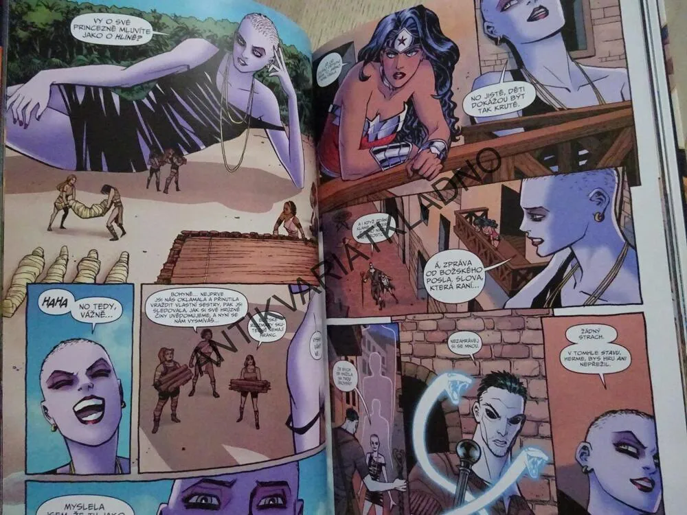 WONDER WOMAN, KREV, KOMIKS DC COMICS, **an