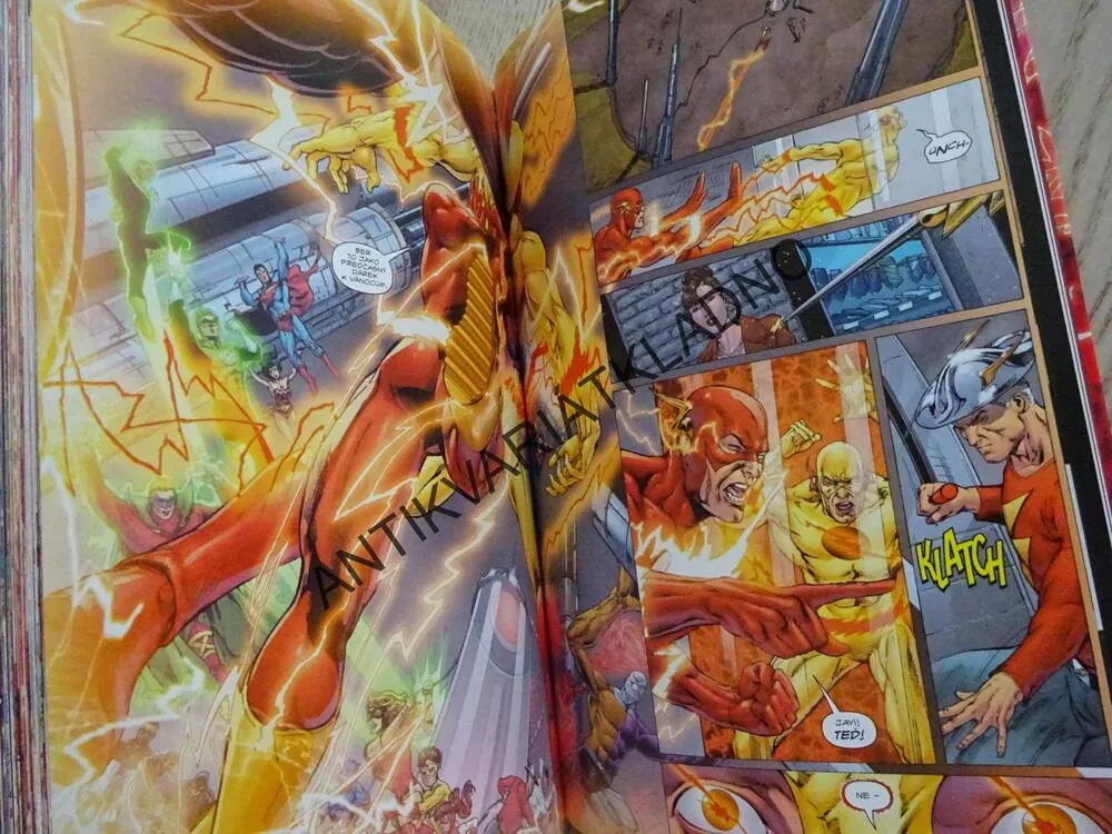 FLASH, ZNOVUZROZENÍ, KOMIKS DC COMICS, **an