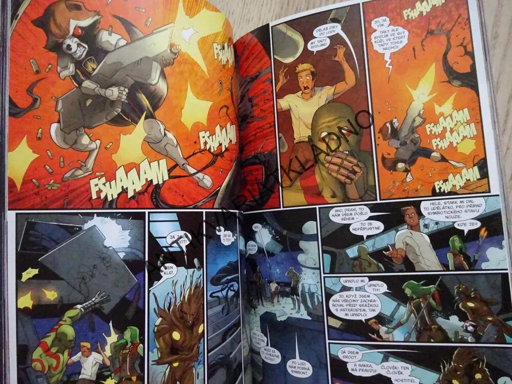 STRÁŽCI GALAXIE, PRVOTNÍ HŘÍCH, KOMIKS MARVEL, **an