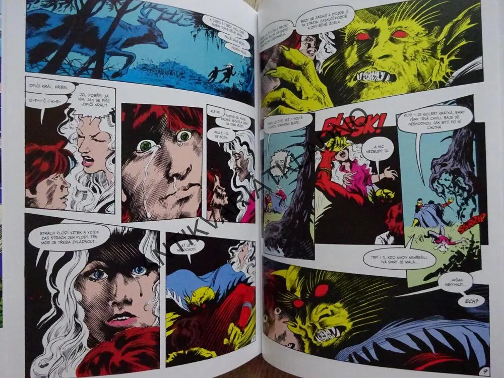 SWAMP THING, BAŽINÁČ, KOMIKS VERTIGO, **an