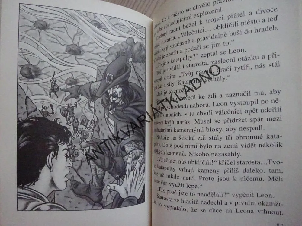 DRAČÍ MEČ, ĎÁBLOVA HORA, THOMAS C. BREZINA, **an