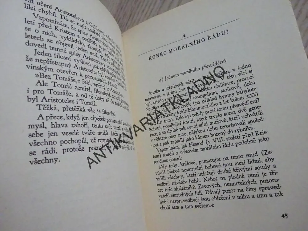 ÚTĚCHA Z FILOSOFIE, EMANUEL RÁDL, **an