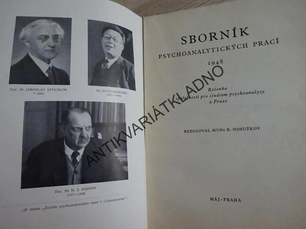 SOUBOR PSYCHOANALYTICKÝCH PRACÍ