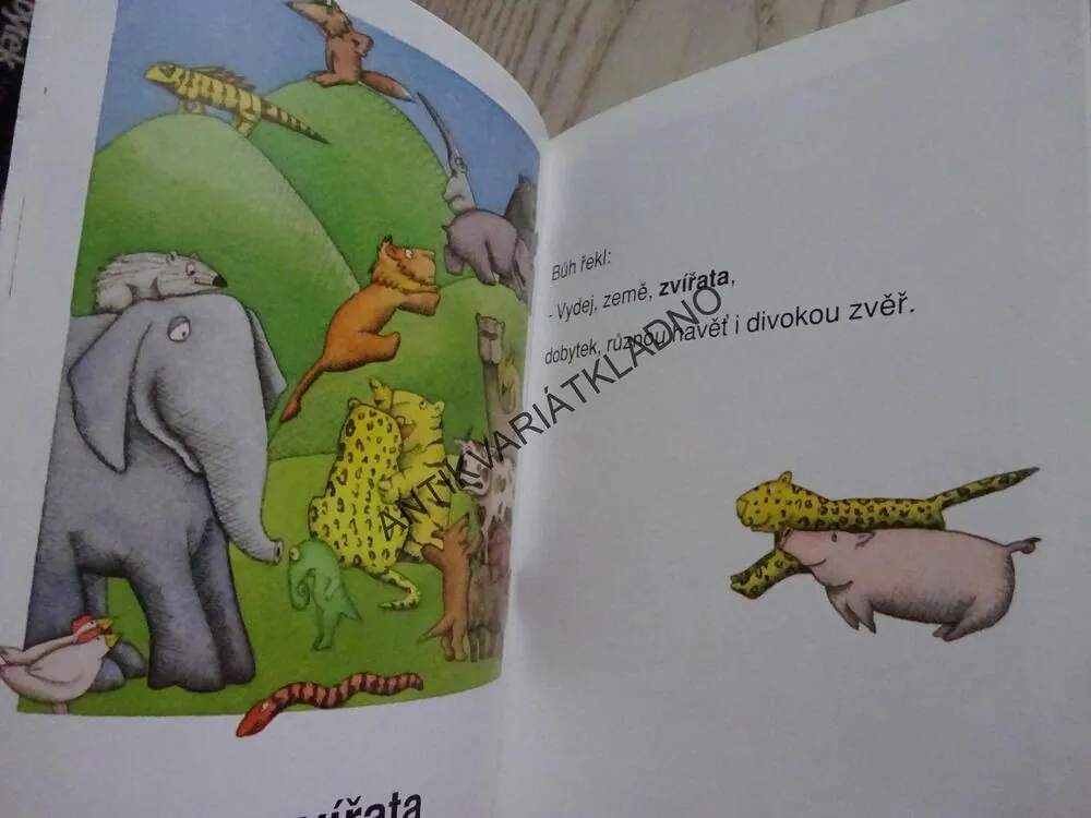 MOJE PRVNÍ OBRÁZKOVÁ BIBLE, 1-2, **an