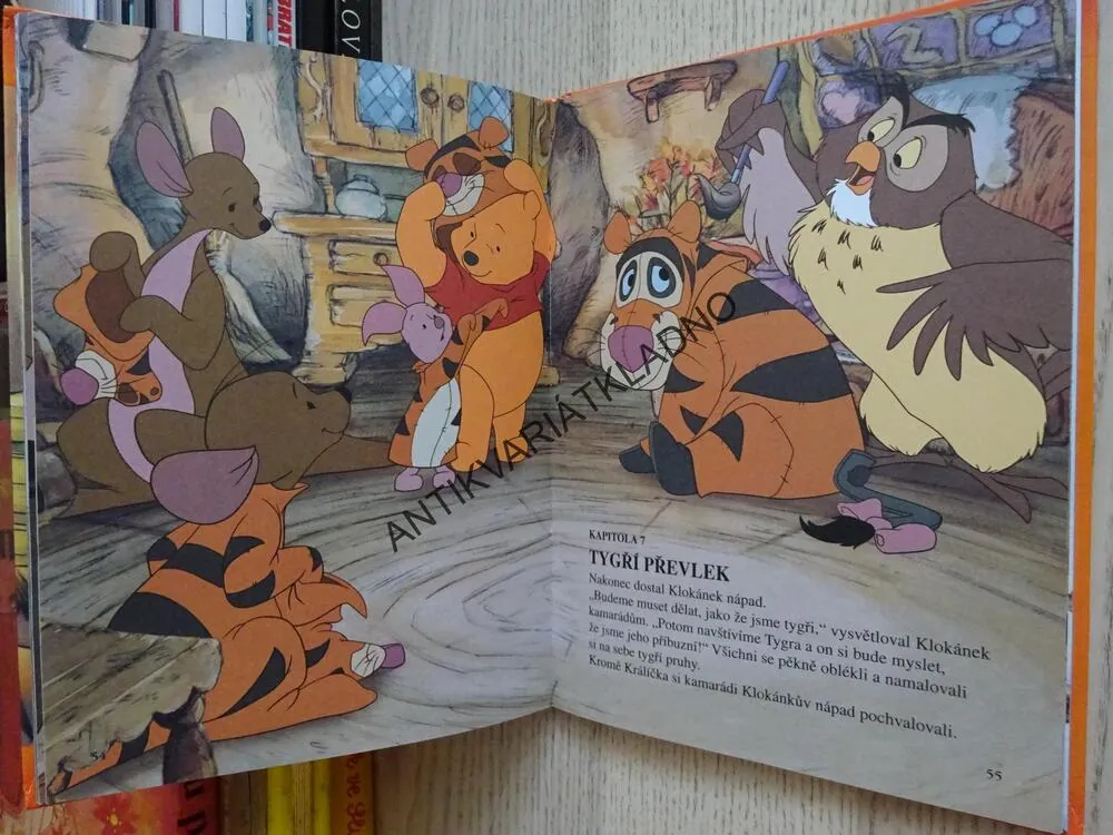 TYGRŮV PŘÍBĚH, WALT DISNEY, **an