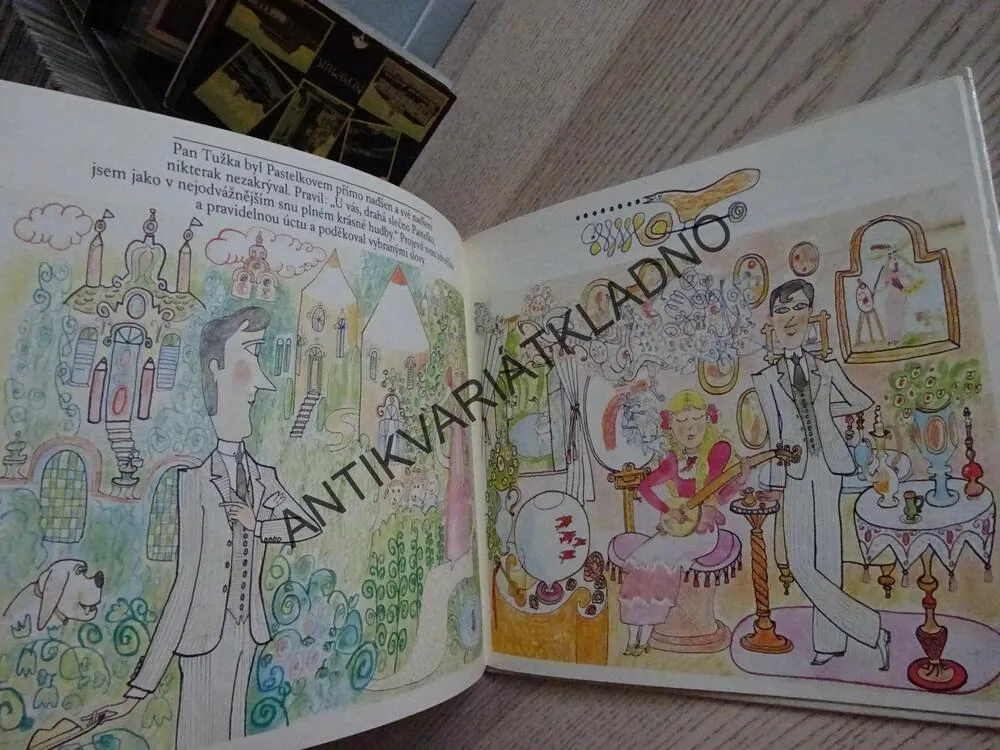 PAN TUŽKA A SLEČNA PASTELKA O PSU GUMOVI NEMLUVĚ, MILOSLAV JÁGR, **an