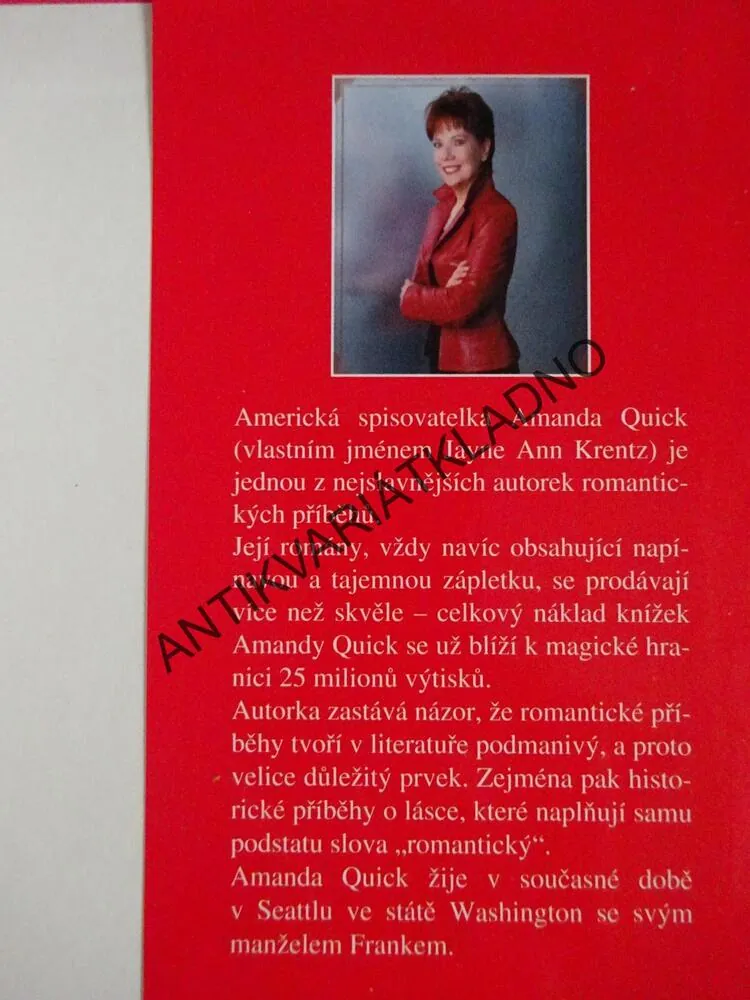 POČESTNÉ LŽI, AMANDA QUICK, **an