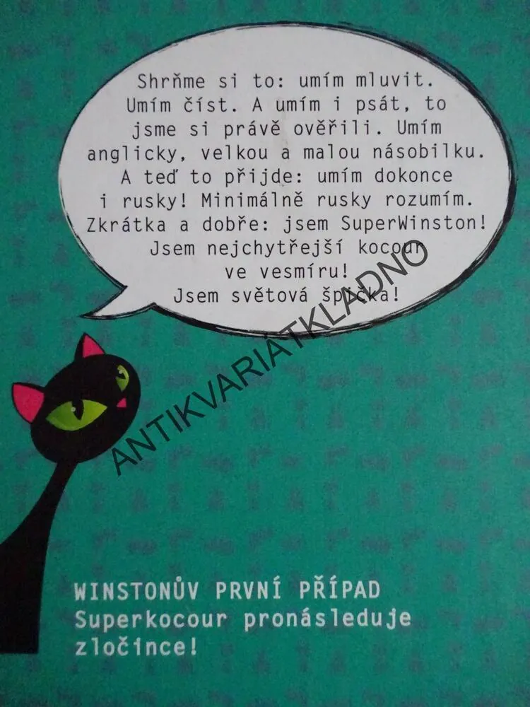 WINSTON, AGENT TICHOŠLÁPEK, FRAUKE SCHEUNEMANNOVÁ, **an