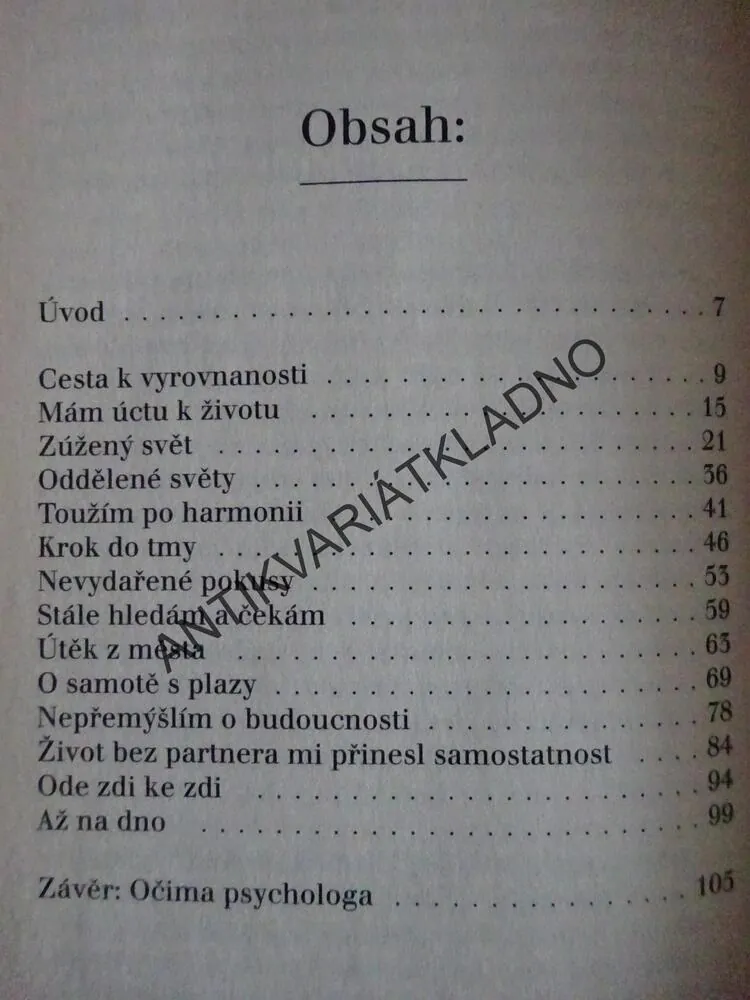 SAMOTA JAKO PARTNER, KLÁRA KAISEROVÁ, **an