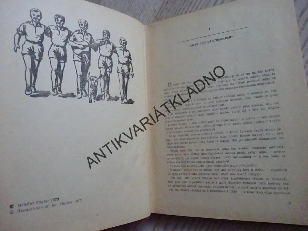 STÍNADLA SE BOUŘÍ, JAROSLAV FOGLAR, RYCHLÉ ŠÍPY, 1970, **an
