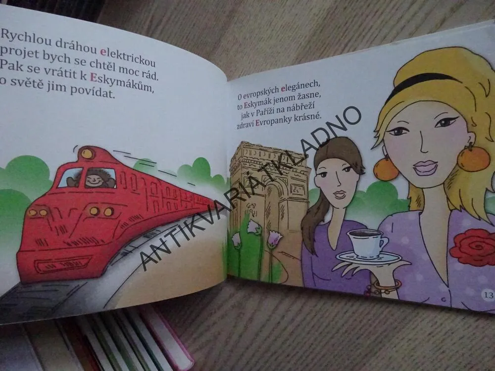 E JAKO ESKYMÁK, ABECEDA NENÍ VĚDA, PTÁČKOVÁ, TILŠNEROVÁ, **an
