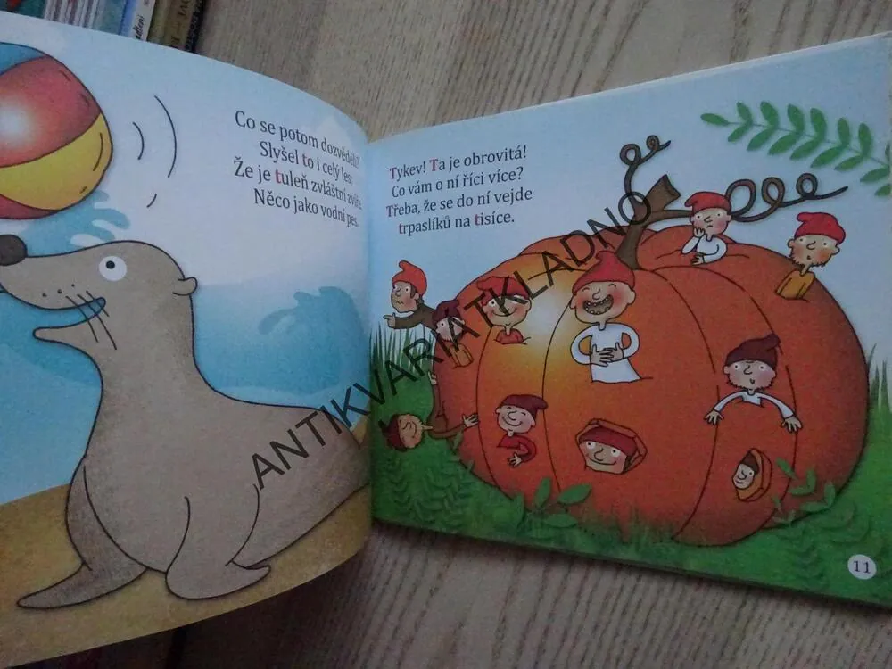 T JAKO TRPASLÍK, U JAKO UŽOVKA, ABECEDA NENÍ VĚDA, PTÁČKOVÁ, TILŠNEROVÁ, **an