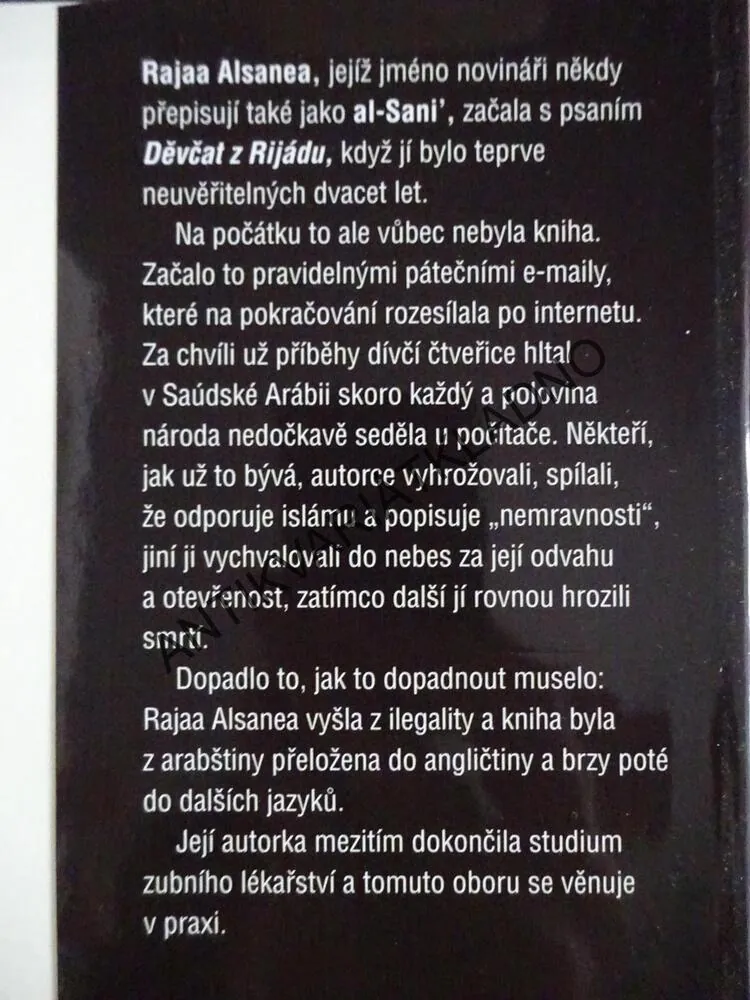 DĚVČATA Z RIJÁDU, RAJAA ALSANEA, **an