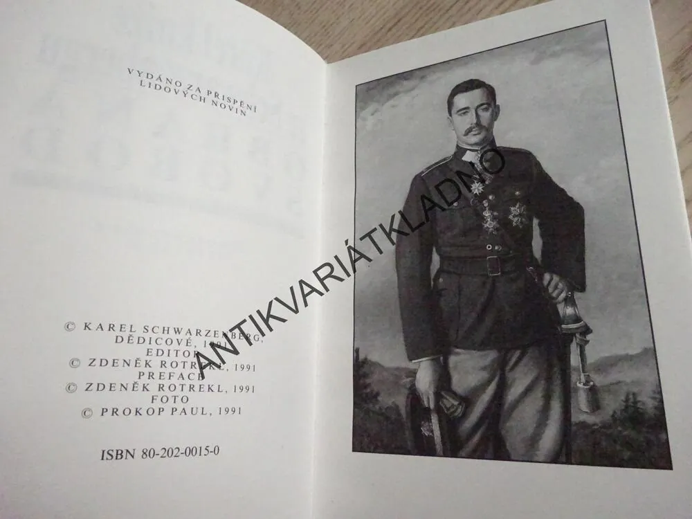 OBRANA SVOBOD, KAREL KNÍŽE ZE SCHWARZENBERGU, **an