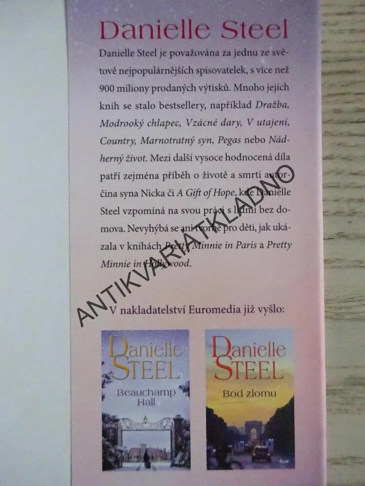 TICHÁ NOC, DANIELLE STEEL, **an