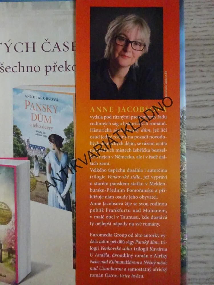 PANSKÝ DŮM, BOUŘE, ANNE JACOBSOVÁ, **an