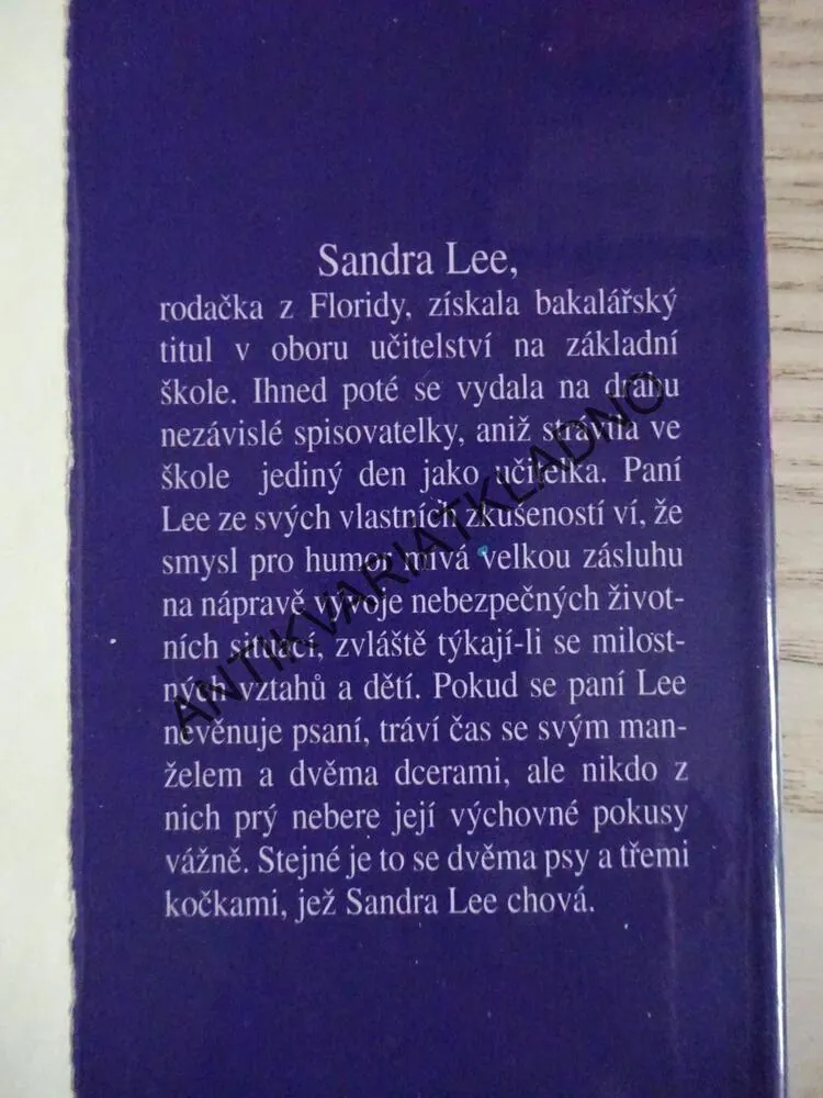 LÁSKA NA PRVNÍ POHLED, SANDRA LEE, **an