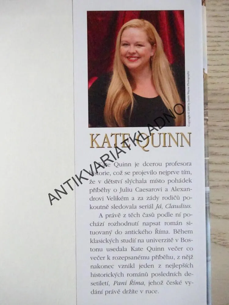 PANÍ ŘÍMA, KATE QUINN, **an