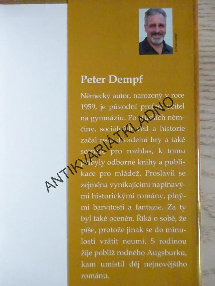 KNĚŽNA ŽEBRÁKŮ, PETER DEMPF, **an